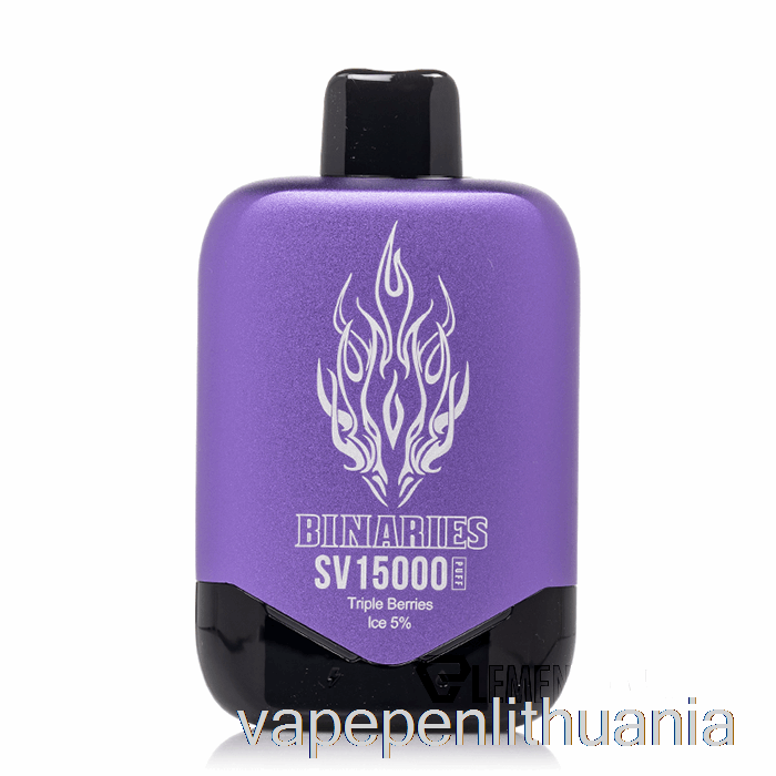 Horizon Binaries Sv15000 Vienkartinis Trijų Uogų Ledo Vape Skystis